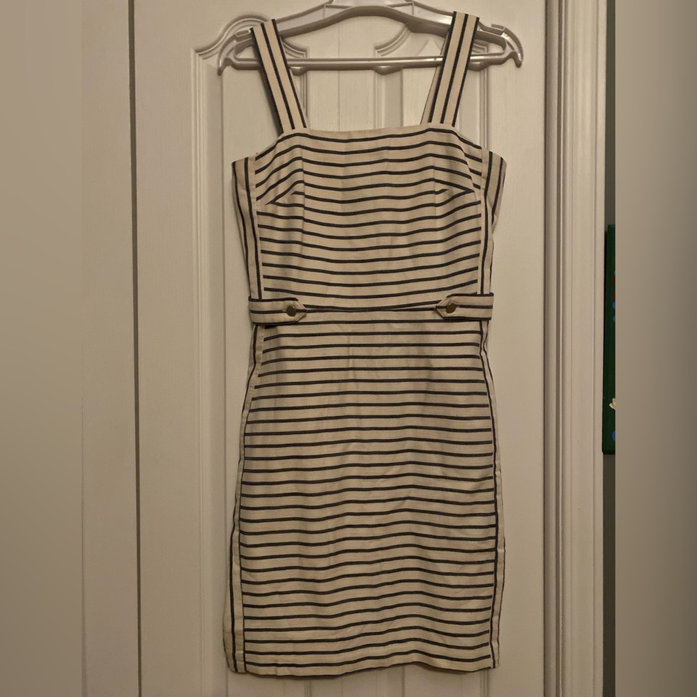 Striped Banana Republic Blue and White nautical Dress